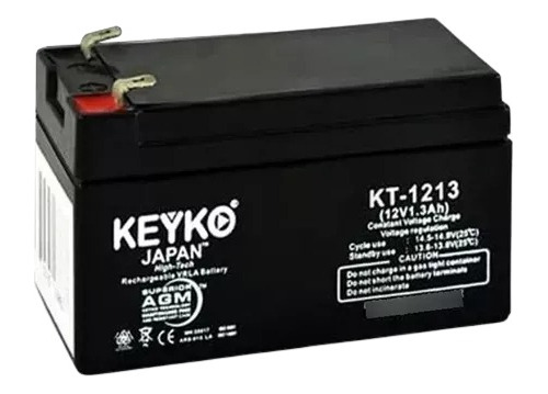 Bateria Sellada Keyko 12v 1.3ah Puertas Electricas