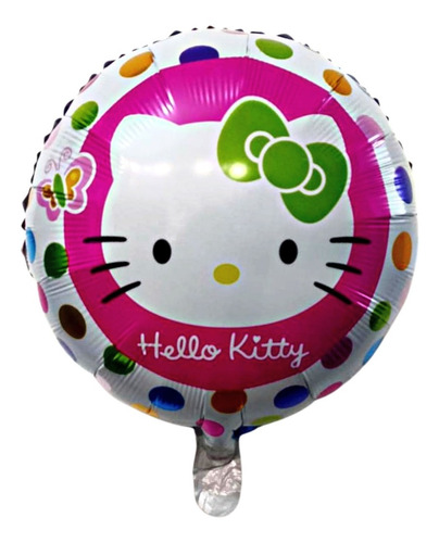 Globo Hello Kitty Metalizado 45cm