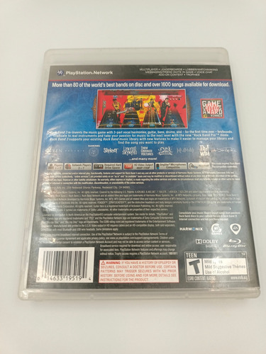 Rock Band 3 | Ps3 (Reacondicionado)