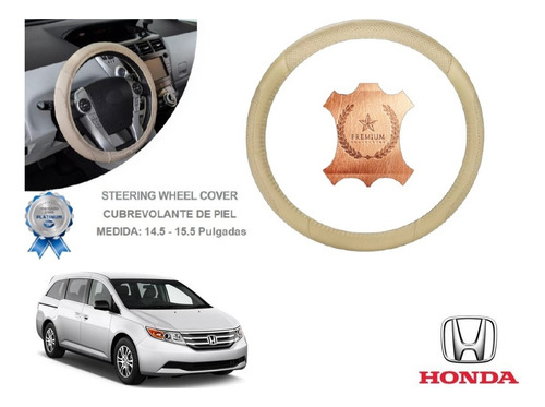 Funda Cubrevolante Beige Piel Honda Odyssey 2011-2017