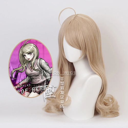 Peluca De Cosplay De Anime Danganronpa V3 Kaede Akamatsu De