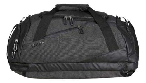 Bolso Mochila Impermeable Multifuncion Urbano Negro Squash