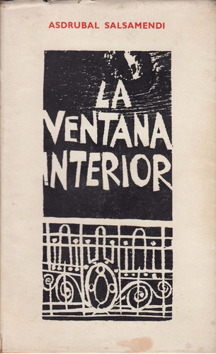 1963 Tapa Arte Antonio Frasconi Novela Asdrubal Salsamendi