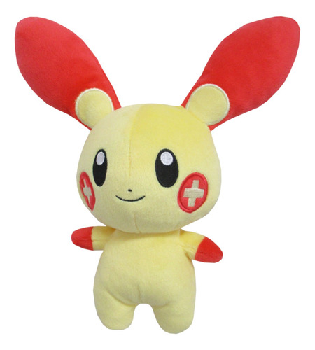 Sanei Pokemon All Star Series Pp69 - Plusle Peluche De 6.5 .