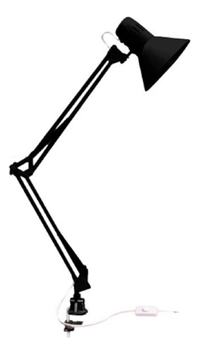 Velador Morsa Para Dibujo Estructura Negro Pantalla Negro