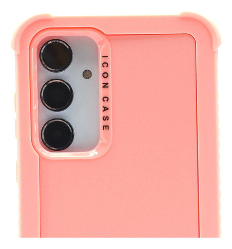 Funda Case 3 En 1 Para Samsung A56 Protector 360 Uso Rudo Rosa Samsung A56