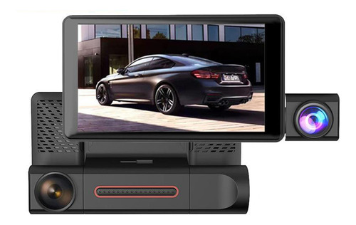 Dash Cam Hd 1080p Con Lente De 4 Pulgadas Con Dos Registros