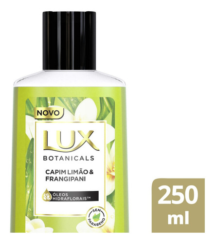 Sabonete líquido Lux Botanicals Capim-Limão & Frangipani em líquido 250 ml