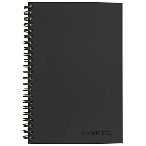 Cambridge Wirebound Business Notebook, Ruled, 4-7/8  X ...