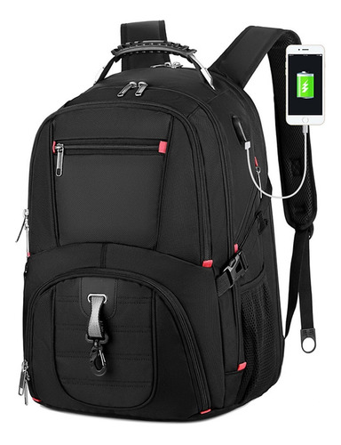 Nueva Mochila De Negocios, Mochila Multifuncional Usb,