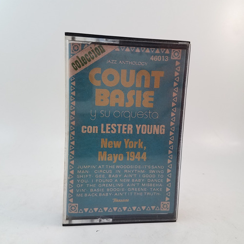 Count Basie Lester Young - New York Mayo 1944 - Cassette Mb