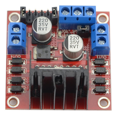 Módulo De Placa Controladora De Motor L298n (5 Unidade...
