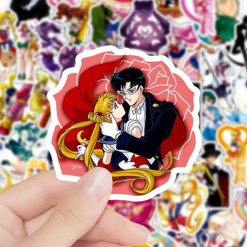 50 Stickers Sailor Moon