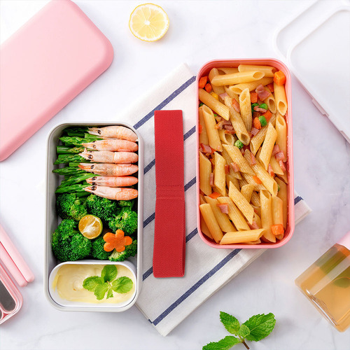 Contenedor De Comida De Nylon Con Correas De Alta Elasticida