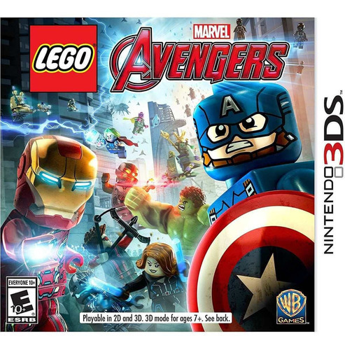 Lego Marvel Avengers  - Nintendo 3ds Tipo De Producto Fisico
