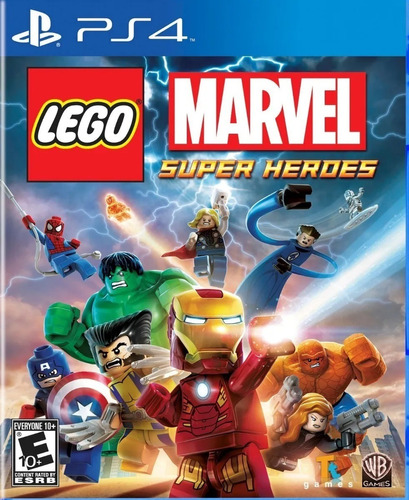 Imagen 1 de 3 de Lego Marvel Super Heroes Ps4 Juego Fisico Sellado Sevengamer