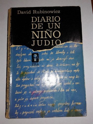 Diario De Un Niño Judio. David Rubinowicz (ltc)