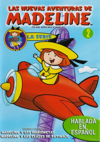 Las Nuevas Aventuras De Madeline Volumen 2 Dos Serie Dvd