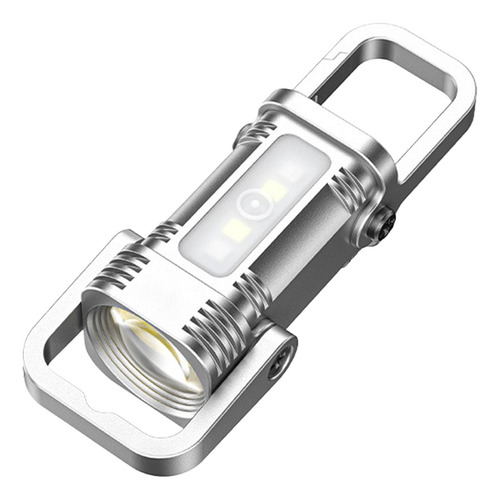 Linterna De Llavero Linterna Led Portátil Recargable Usb Art