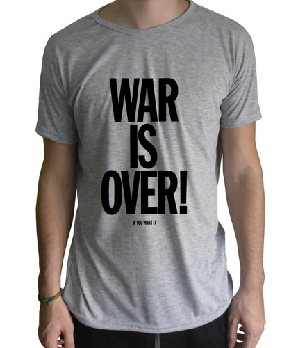 Remera John Lennon - War Is Over - Mundo Absurdo