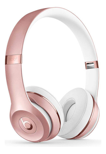 Audífonos Bt Beats Solo 3 Máx. 40h Control Llamadas Oro Rosa