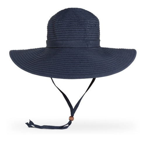 Sombrero Para Sol Upf 50+ Beach Ribbon Color Navy Unitalla