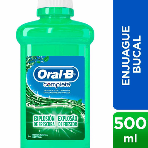 Enjuague Buc Oral B Antibac 500Ml
