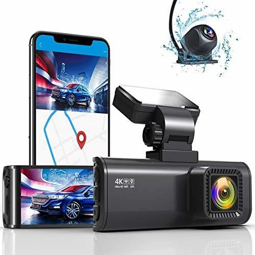 Redtiger 4k Dual Dash Cam Built-in Wifi Gps Front 4k/2.5k An