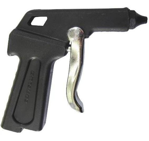 Pistola De Ar Rosca De 1/4 Preto - Inserto E Gatilho Metal