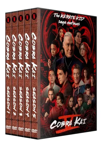 comprar Cobra Kai Serie Completa En Dvd Latino\u002Fingles Subt Español
