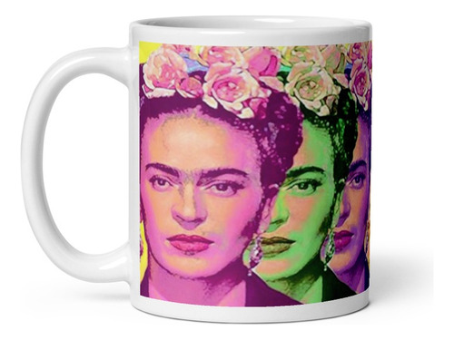 Taza De Cafe Frida Kahlo Original Varios Modelos Cerámica 