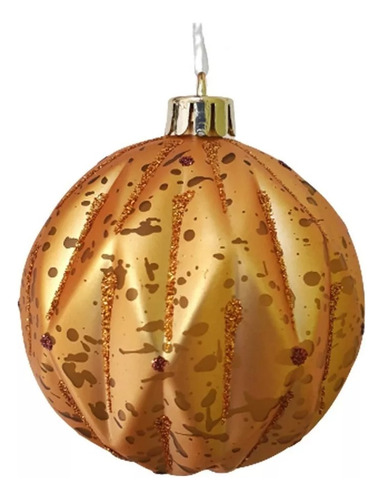 Esferas Decorativas Navideñas Coleccion Bronce Holiday Time