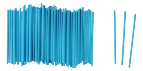 2025 Caramelo Manzanas Chupón Palitos Azul