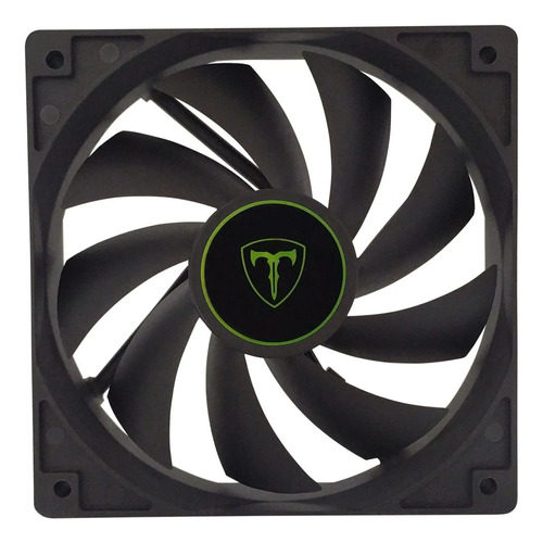 Cooler Fan Ventoinha Gabinete T-dagger 120mm Preto Black