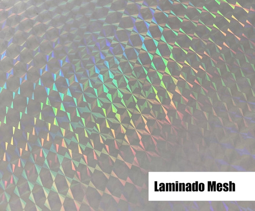 Laminado En Frio Holográfico Mesh 25 Hojas A4