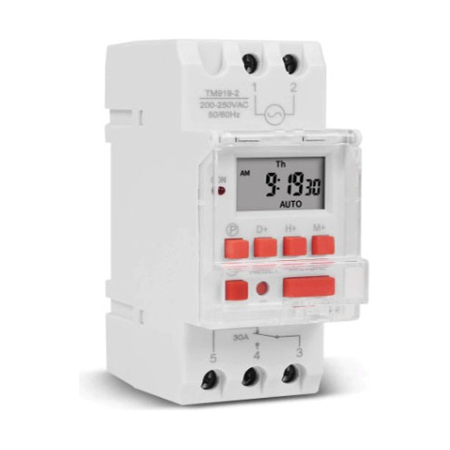  Temporizador Timer 16 Memorias 30 Amp 85vac-220vac 24/7