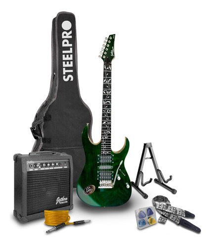Paquete Guitarra Electrica Jethro Series By Steelpro 044-sk