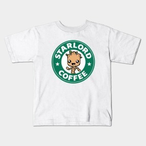 Remera Dragonfly Negra Y Blanca Groot Guardianes Col. A 11