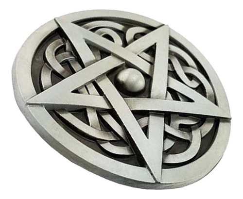 La Novedad Occidental Celta Hexagrama Hebilla De Cinturón De