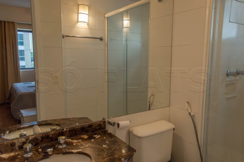 Imagem 15 de 15 de Em Moema, Flat Na Av. Macuco, Com Fácil Acesso A Av. Ibirapuera E Ao Shopping - Sf29417