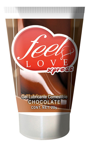 Lubricante Gel Sabor Chocolate Comestible 20ml Feelmaxx