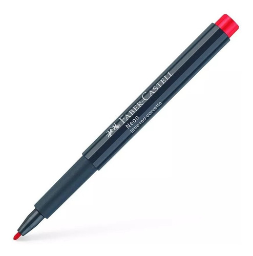 Marcador Neón Rojo - Faber Castell - Mosca