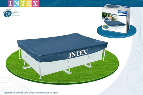 Imagen 2 de 2 de Cobertor Pileta 300cm X 200cm Intex #28038