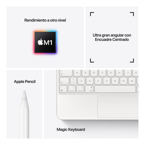 Apple iPad Pro de 11" Wi-Fi 1TB Plata (3ª generación)