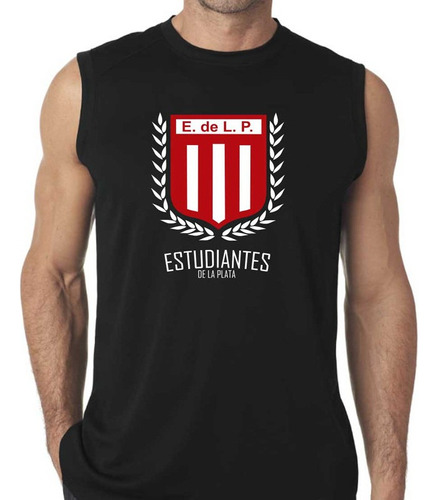 Remera Estudiantes Musculosa 100% Algodón Calidad Premium