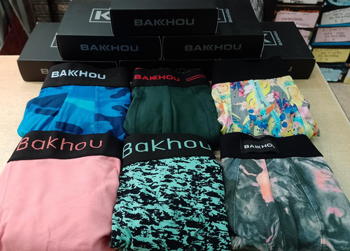 Promo Pack X 6 Boxer Bakhou Liquidacion Oferta Dia Del Padre