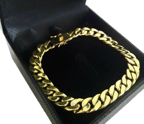 Pulseira Grumet 18 Gramas 10mm Ouro 18k
