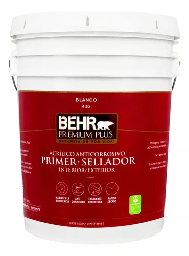 PRIMER, PINTURA E IMPERMEABILIZANTE BEHR PARA CONCRETO