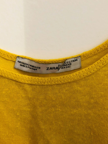 Muculosa Zara Mujer Talle M Nueva
