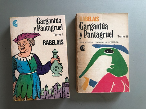 Gargantúa Y Pantagruel 2 Tomos - Rabelais - Ceal